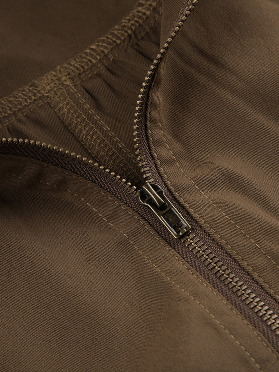 Liber Autumn Women's Pocket Zipper Jackets