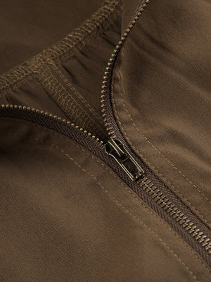Liber Autumn Women's Pocket Zipper Jackets