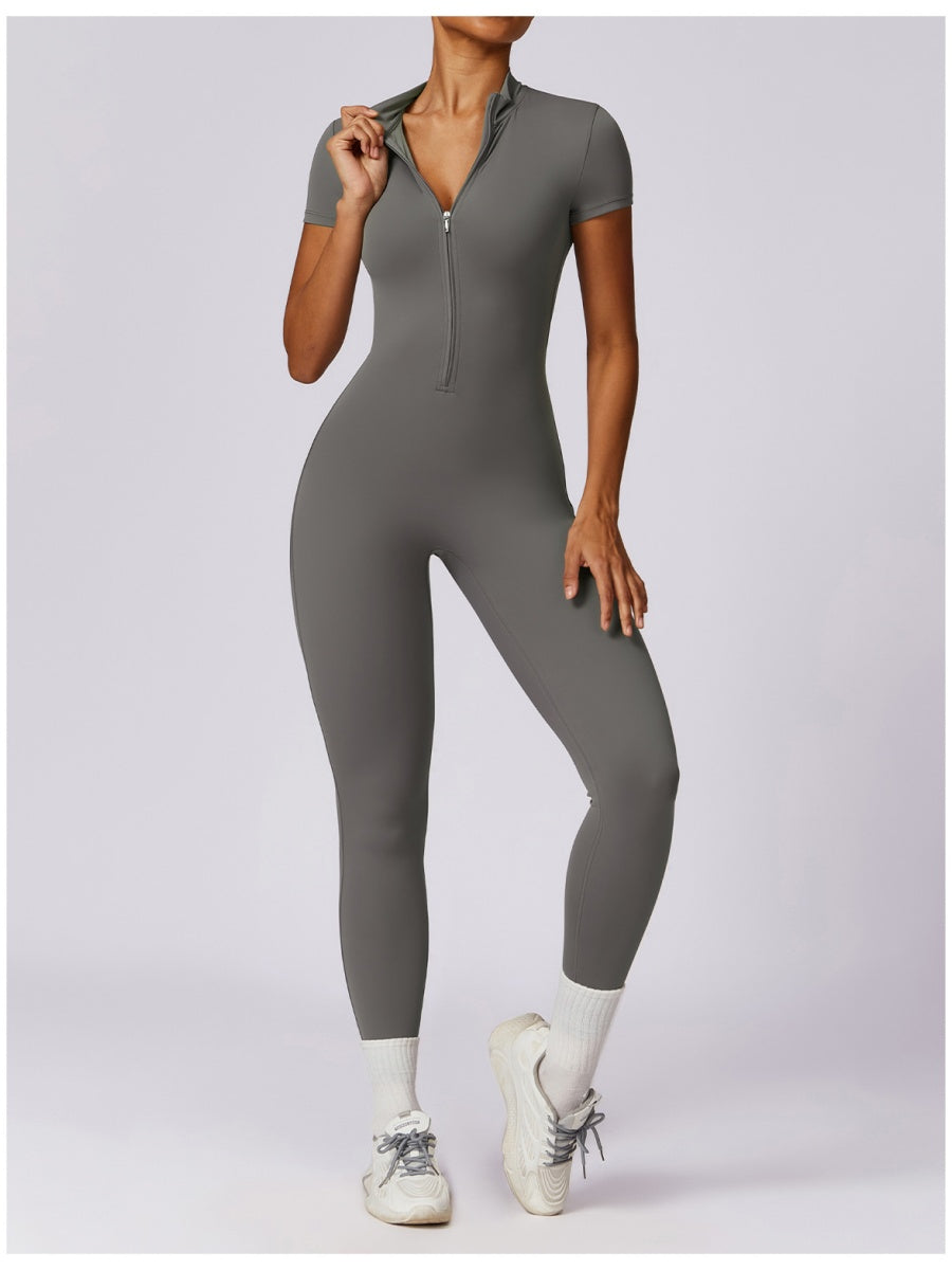 Liber Autumn Women's Zipper Bodysuit