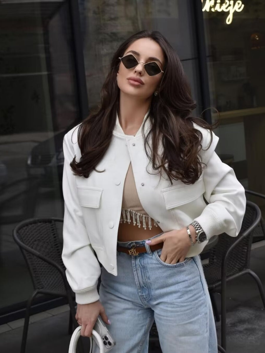 Liber Autumn Women's Buttons Jackets