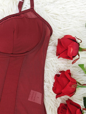 Mesh Perspective Bodysuits