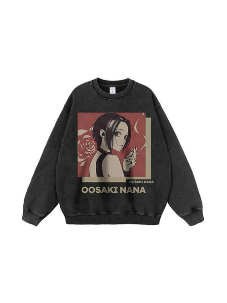 Liber Autumn Neutral wear Printed Cartoon Animation Sweatshirts&Hoodies