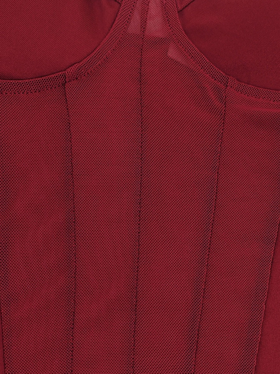 Mesh Perspective Bodysuits