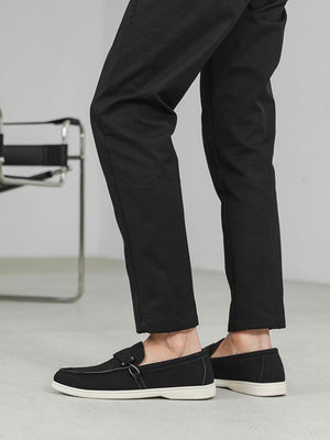 Suede Slip-on Loafers