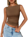Slim-fit Base Layer Shirt Tank Tops