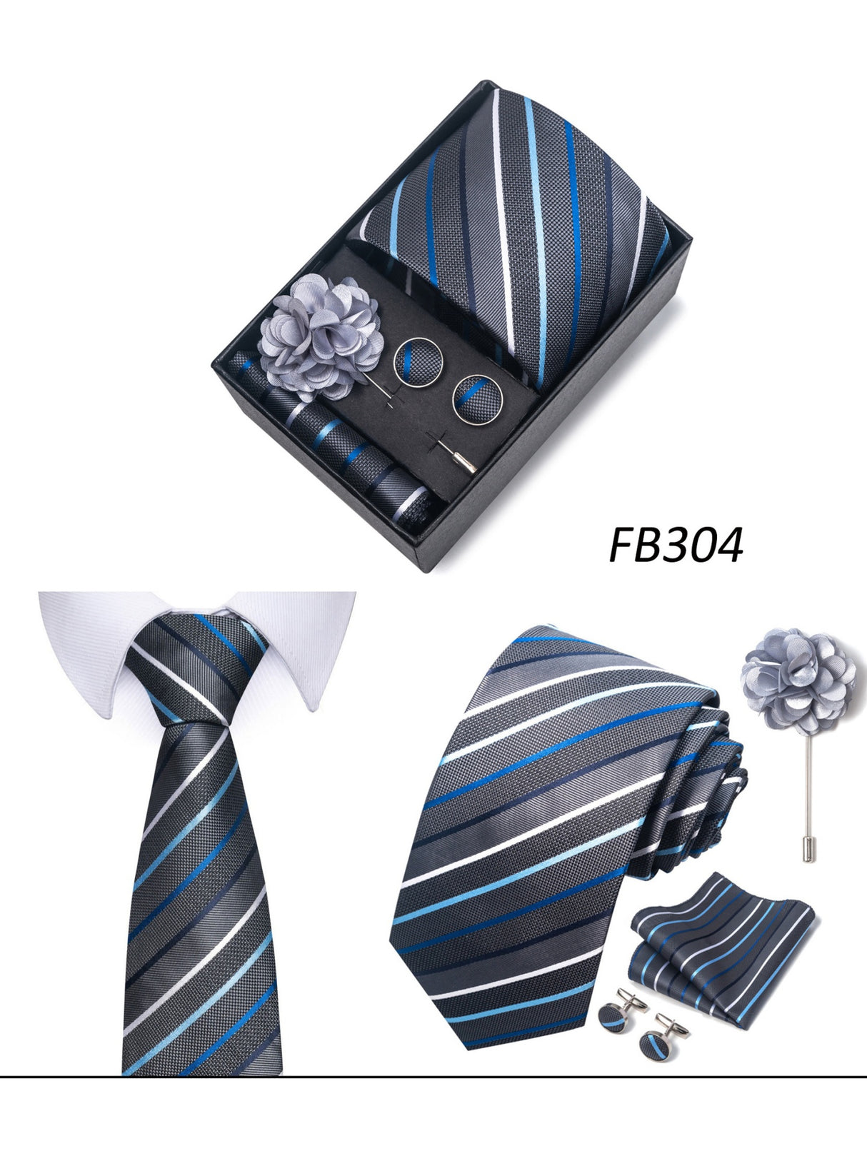 Ties Corsage Accessories Set