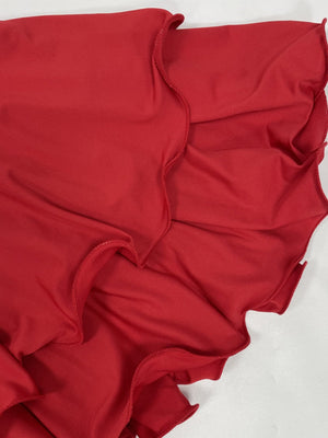 U-neck High waist Buttons Mini&Short Dresses