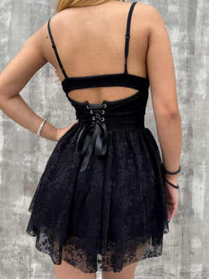 Lace Ruffle Sexy Mini&Short Dresses