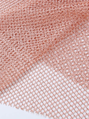 Mao Mao Fine Shimmer Mesh Tassel Mini&Short Dresses