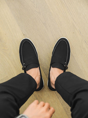 Suede Slip-on Loafers