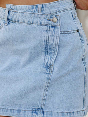 Unregelmäßige Jeansröcke