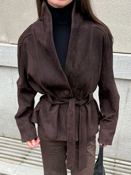 Liber Autumn Women's Belt Jackets