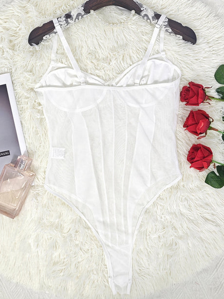 Mesh Perspective Bodysuits