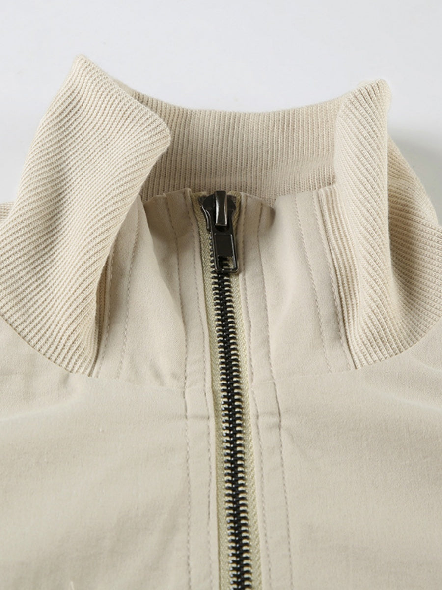 Liber Autumn Women's Pocket Zipper Jackets