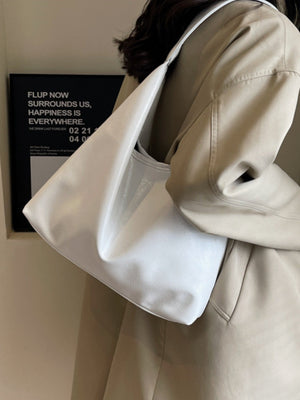 Soft And Spacious Commuter Shoulder Bag