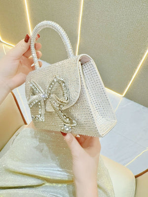 Liber Four Seasons ACC Diamond Bow Box Bag