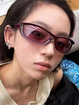 Full-rimmed, Uniquely Shaped Fashion Glasses