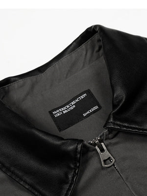 Short And Wide Canvas Washing Old Detroit Tooling Jackets