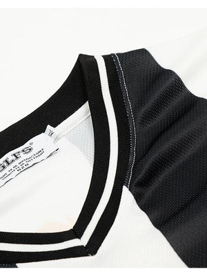 Liber Autumn Neutral wear Printed Stripes T-shirts