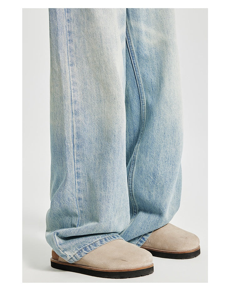 Liber Summer Men's Pocket decoration Jeans
