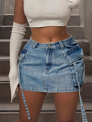 Liber Summer Women's Pocket Skirts