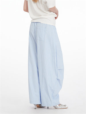 Liber Summer Women's Color matching Letter Pants