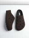 "Nomadic" Series Star-patterned Mule Shoes, Fashionable Genuine Leather Birkenstocks Platform Slippers For Men And Women