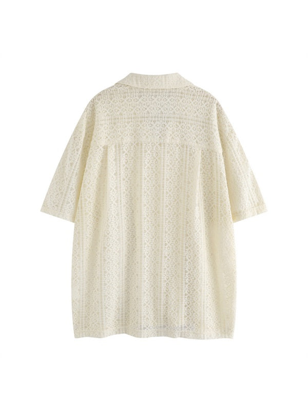 Lace Hawaii Printed Shirts