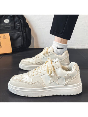 Liber Four Seasons Five-Pointed Star Men's Casual Sneakers