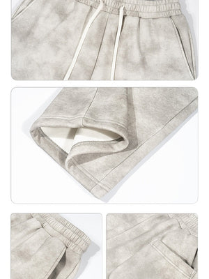 Casual Style Loose Short Zipper Hoodies