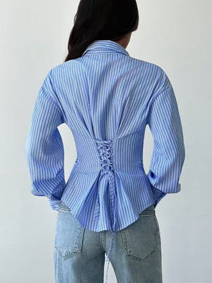 Striped Slim-fit Shirt