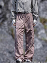 Outdoor Metal Three-proof Lightweight On Foot Straight Tooling Hiking Pants