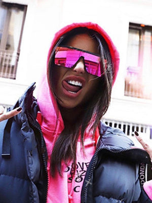 Trendy Oversized Sunglasses