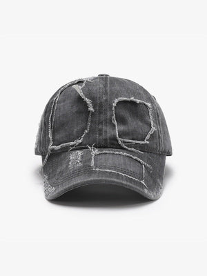 Washed Hole Distressed Baseball Caps