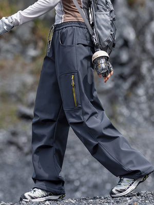 Outdoor Mountain Climbing Wear-resistant Three-proof Splashing Water On Foot Quick-drying Straight Work Pants