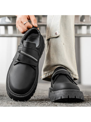 Liber Four Seasons Men's Zipper Flats