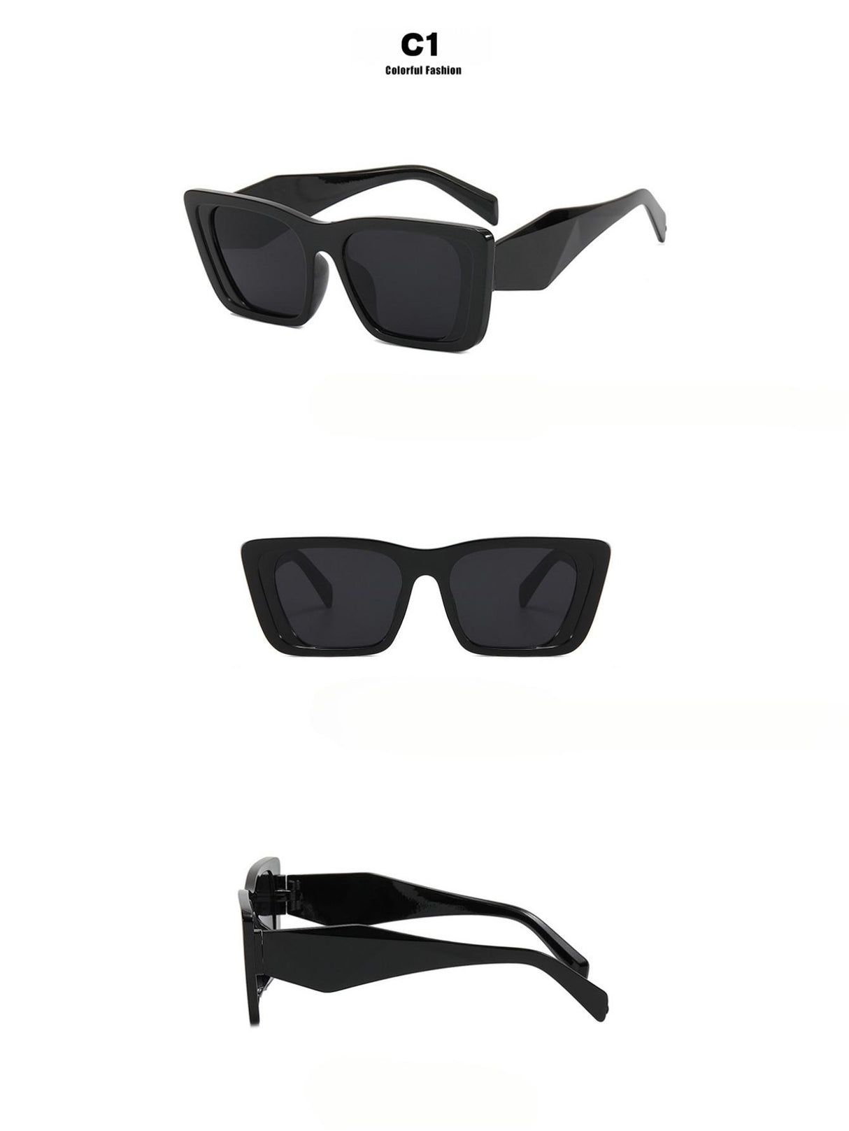 Full-frame Square Sunglasses