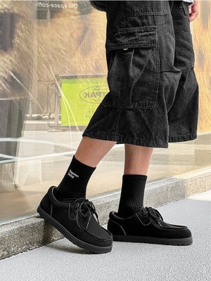 Suede Retro Casual Shoes