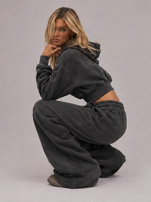 Sports Suit Women's Fashion Casual Sports Suit Straight Leg Pants Hoodie