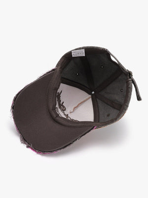 Baseballkappe mit Buchstabenstickerei, großer Kopfumfang, 50 Cent