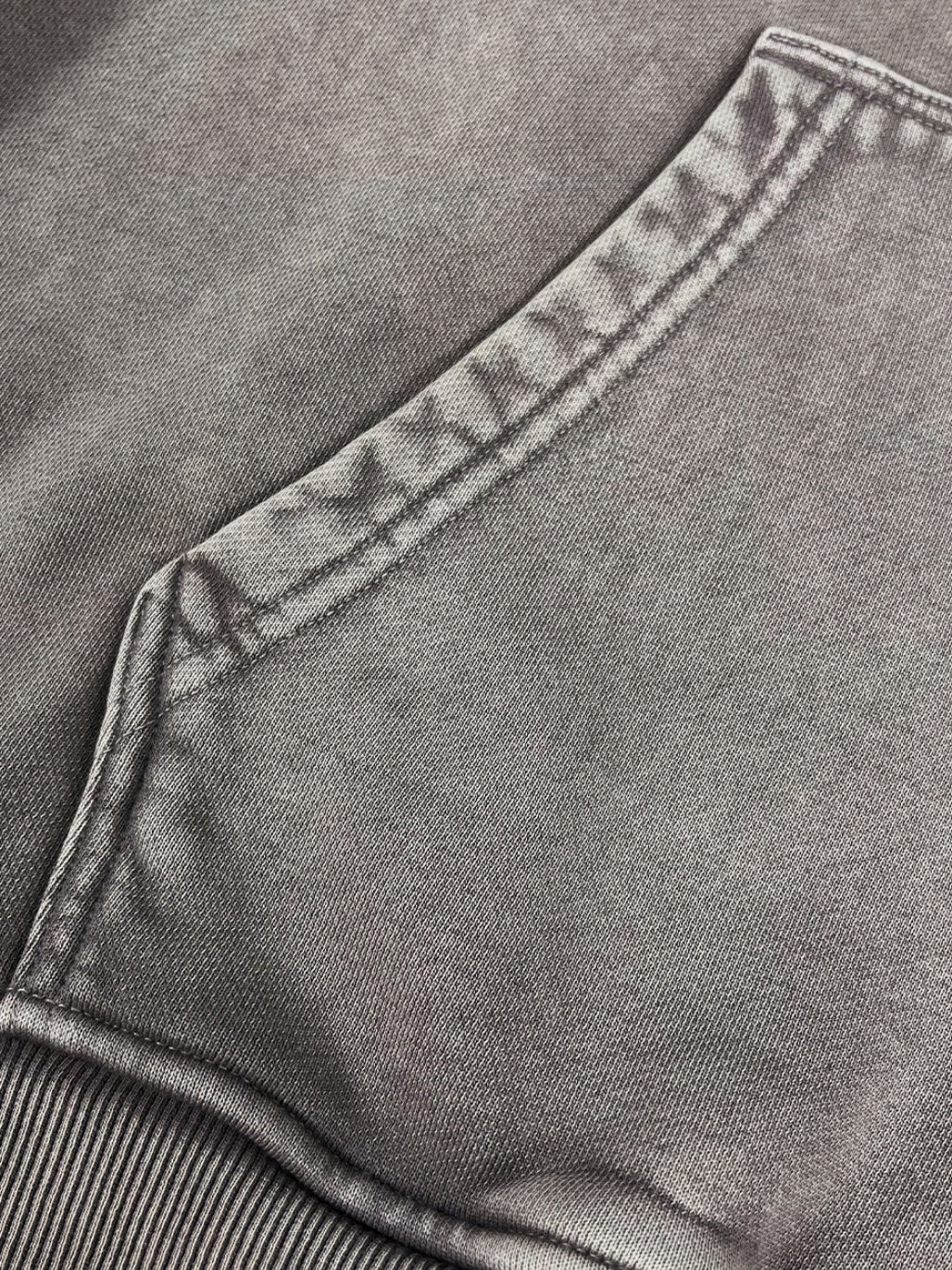 Hip Hop Digital Direct Injection Portrait Print Washing And Aging Hoodies