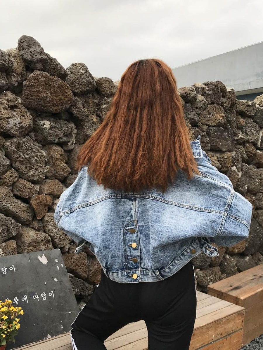 Liber Autumn Women's Short Denim jacket