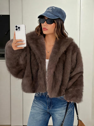 American-style Hot And Beautiful Fur Coat