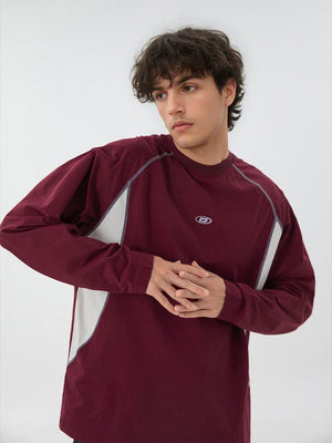 Liber Autumn Men's Patchwork T-shirts