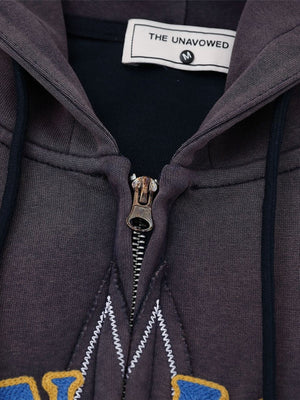 Liber Autumn Neutral wear Embroidery Letter Sweatshirts&Hoodies