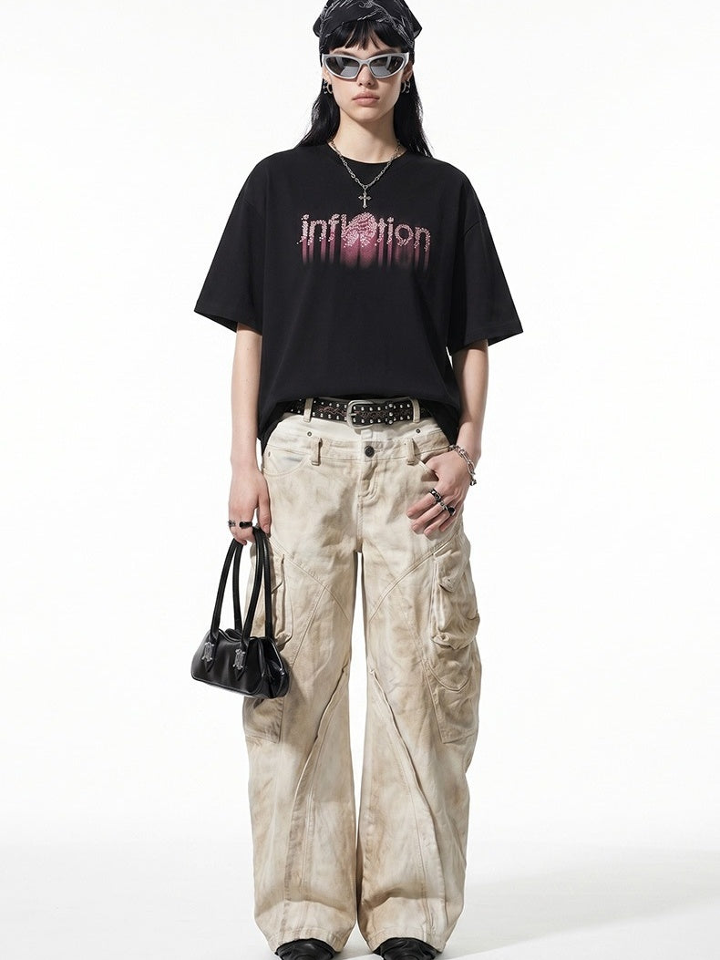 Letter Printed T-shirts