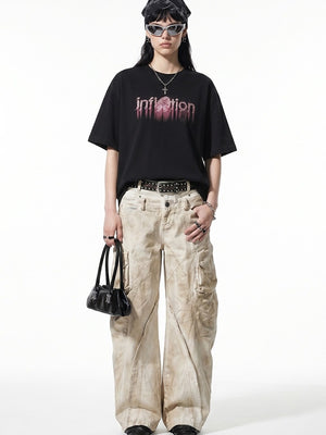 Letter Printed T-shirts
