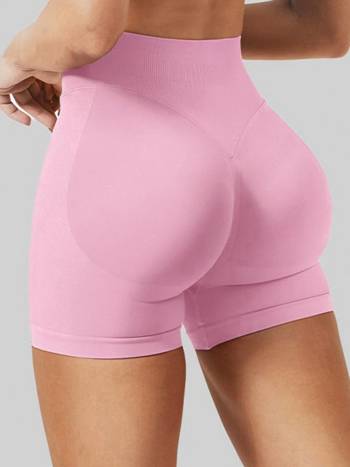 High-waisted Hip Lift Exercise And Fitness Yoga Shorts