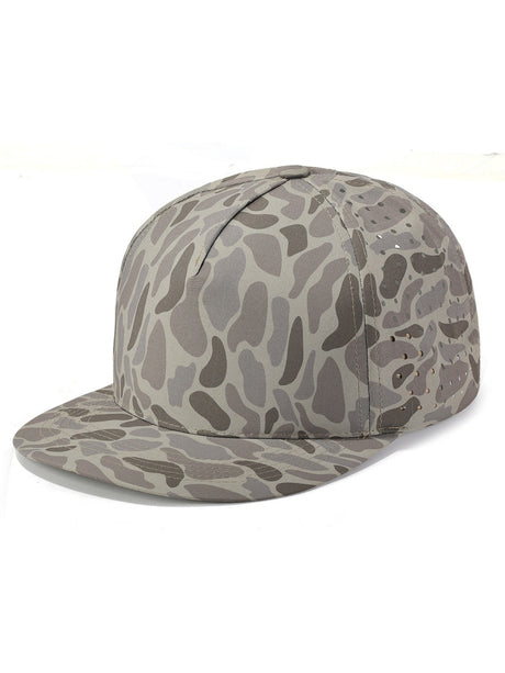 Retro Camouflage Unstructured Sunscreen Baseball Cap