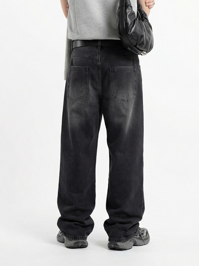 Cat Whiskers Hole Hot Stamping Beads Jeans